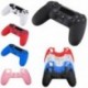 Piros - Szilikon tok Skin Cover Protector tartozékok PS4 Playstation 4 vezérlőkhöz
