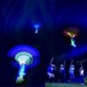 Villogó LED világít Dragonfly Glow repülő szitakötő fél játékok gyerekek ajándék