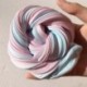 Gyümölcssaláta Slime - Színes, bolyhos Floam Slime illatú stresszcsökkentő gyerekek játékiszapos játékszer nem Borax