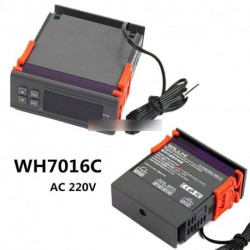 Automata digiis hőmérséklet szabályozó termosztát AC 220V kapcsoló