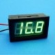 Zöld 2 vezetékes 0,56" DC 5 ~ digiis LED feszültség 120V voltmérő 3-méter Volt autó