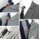 Arany Poppy - Arany Poppy Divat női kristály piros virág bankett jelvény arany bross ékszer pin ajándék
