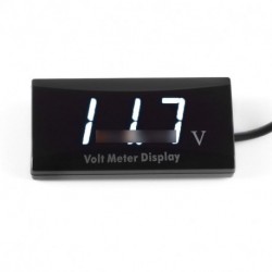 Digiis LED kijelző voltmérő feszültség mérő Panelos mérő autó Motocycle 12V