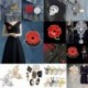 58mm kerek BTS - Fehér ARMY logós kitűző - 37. verzió - KPOP - Bangtan Boys - BTS - BTS 3. verzió