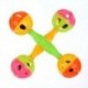 1PC Baby Toy Rattles Bell rázás Dumbells korai intelligenciafejlesztési játékok