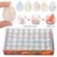 1db méret S: 3 * 4cm - 1db méret S: 3 * 4cm Magic Dinosaur Eggs for Kids Oktatási Vicces Add hozzá a víz növekvő