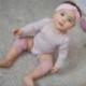 Rózsaszín - Rózsaszín Gyerekek Térdvédő puha csúszásgátló könyökpárna Csecsemő csecsemő kisgyermekek