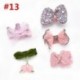 * 13 5Pcs / Set - * 13 5Pcs / Set 1 készlet gyerekek baba lány haj klipek készlet Bowknot virág szív korona fejfedők