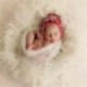 fehér - fehér Hot újszülött Swaddling takaró aranyos fényképezés Prop Soft Wrap Szőnyeg ajándék
