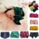 Bor vörös - Bor vörös Puha baba / lányok gyerekek kisgyermek íj hajpánt fejpánt Turban nagy csomó fej-Wrap JP