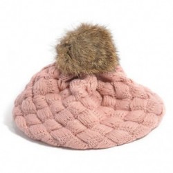 Rózsaszín - Rózsaszín Téli meleg aranyos baba gyerekek lányok kisgyermek kötött horgolt Beanie kalap beret sapka