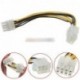 6 pin 8 Pin PCI 20cm expressz kábel PCIe grafikus kártya csatlakozó tápegység CPU