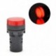 Piros-12V 22 mm-es LED-es jelzőfény Pilótafény jelzőlámpa panel Piros zöld Kék Sárga fehér