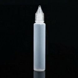 30ml (1 db) 15ml 30ml puha üres vape műanyag palackok folyékony tű tippek cseppentő palack