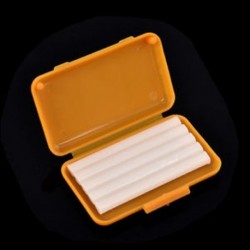 Sárga (narancs íz) 1 doboz fogászati ortodontika Ortho viasz a zárójel gumi irritációhoz Gyümölcs illat
