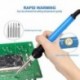 220V EU csatlakozó 60W-os elektromos forrasztópáka hegesztő szerszámkészlet készlet 110 V / 220V forrasztóhuzal csipesz