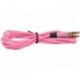 Zöld 1PC 3,5 mm-es férfi-férfi audio sztereó Aux-hosszabbító kábel kábel iPhone iPod JP-hez
