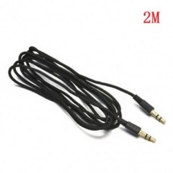 2M 3,5 mm-es AUX kiegészítő kiegészítő kábel férfi-férfi sztereó hangkábel autós telefon PC-hez MP3