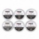 Clapton 0,5Î © 10PCS SS316L rozsdamentes acél RDA vezetékes előregyártott spirálok Flap Vape tekercsek Clapton