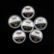 Fused Clapton 0.45Î © 10PCS SS316L rozsdamentes acél RDA vezetékes előregyártott spirálok Flap Vape tekercsek Clapton