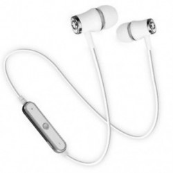 * 2 Ezüst Univerzális vezeték nélküli Bluetooth fülhallgató Sport sztereó fülhallgató fejhallgató Kézzel szabad JP
