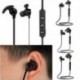 * 2 Ezüst Univerzális vezeték nélküli Bluetooth fülhallgató Sport sztereó fülhallgató fejhallgató Kézzel szabad JP