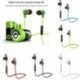 * 4 Fehér Univerzális vezeték nélküli Bluetooth fülhallgató Sport sztereó fülhallgató fejhallgató Kézzel szabad JP