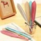 Kék Vágja a tollal ellátott zselés tollak irodai iskolai diákjait írószerek születésnapi ajándékba
