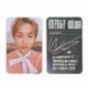 86 x 54mm-es Winwin fotó autogrammal - LOMO kártya - KPOP - NCT - 2