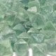 1PC természetes tiszta kék fluorit kristálypont oktaéder durva minták