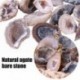2.5x5cm Natural Agate Geodes Collection Nyers kövek szelet kristályok felére gyógyító fokozat