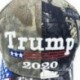 Új elnök Donald Trump 2020 Cap Camouflage USA zászló Baseball sapka hadsereg kalap