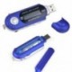 Piros 1db USB digitális MP3 lejátszó LCD képernyő támogatás 32 GB-os TF kártya és FM rádió