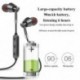 Ezüst Sweatproof fejhallgató Vezeték nélküli Bluetooth Sport fülhallgató Sztereó fejhallgató Hot JP