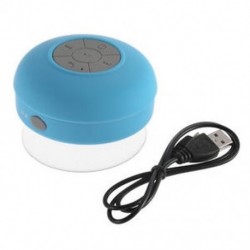 Kék Új vízálló Bluetooth vezeték nélküli hangszóró kihangosító mikrofon Mic szívó autó zuhany