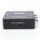 fehér Mini HDMI - RCA AV / CVBS adapter HD 1080P HDMI2AV Video Converter TV-hez