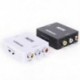fehér Mini HDMI - RCA AV / CVBS adapter HD 1080P HDMI2AV Video Converter TV-hez