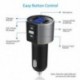 Vezeték nélküli autós Bluetooth FM adó-adó MP3 rádióadapter Autós készlet USB töltő