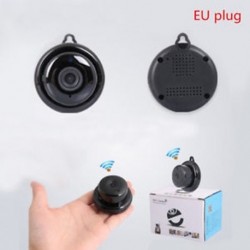 EU Plug 1080P vezeték nélküli mini WIFI IP kamera HD intelligens otthoni biztonsági kamera éjszakai látás