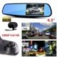 4.3â € ť HD 1080P Dual Lens hátsó tükör autó DVR Dash Cam felvevő kamera készlet