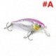1db 7 cm-es, 13g-os halászati csalit Horgász csalik Crankbaits horog Minnow garnélarák béka Fish Baits Bass Tackle Tool