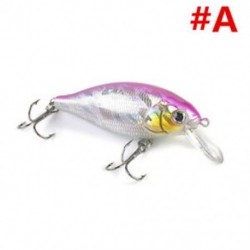 1db 7 cm-es, 13g-os halászati csalit Horgász csalik Crankbaits horog Minnow garnélarák béka Fish Baits Bass Tackle Tool
