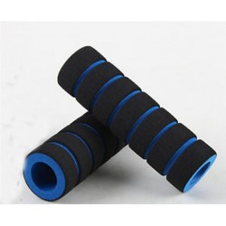 * 1 Kék 1 Pair Racing Bike Kerékpár csúszásgátló fogantyús bárhab Sponge Nonslip Grip Cover