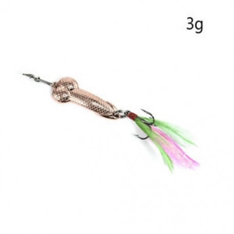 Rose Gold 3g Penis Fishing Lure Bass Funny Tackle Hook Dick
