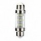 2X 6 LED Pure White Car Festoon belső Dome C5W könnyű lámpa izzó 36mm DC 12V