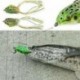 1PC véletlenszerű 5db halászati csalik Nagy béka Topwater Crankbait akasztók Basszus húzóeszköz Új