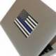 5 PCS rendőr Vékony kék vonal Amerikai zászló Vinyl Decal autó matrica