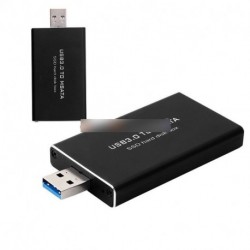 MSATA SSD merevlemez doboz átalakító Adapter ház külső ház USB 3.0