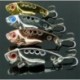 3db csalik (hossza 5,5 cm) Halászati csalik Bass Crankbaits Horgok Minnow garnélarák béka Fish Baits Tackle Tool