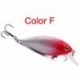 C 1db 7cm 13g Szem Minnow halászati csalit Bass Crankbait horgászbot újratöltve